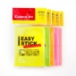 齐心D7003 荧光纸易事贴 便利贴 荧光纸便签 告示贴纸